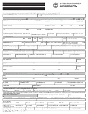 Fill Out a Valid Tennessee Application Form
